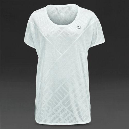 Puma Jacquard Tee White for Women